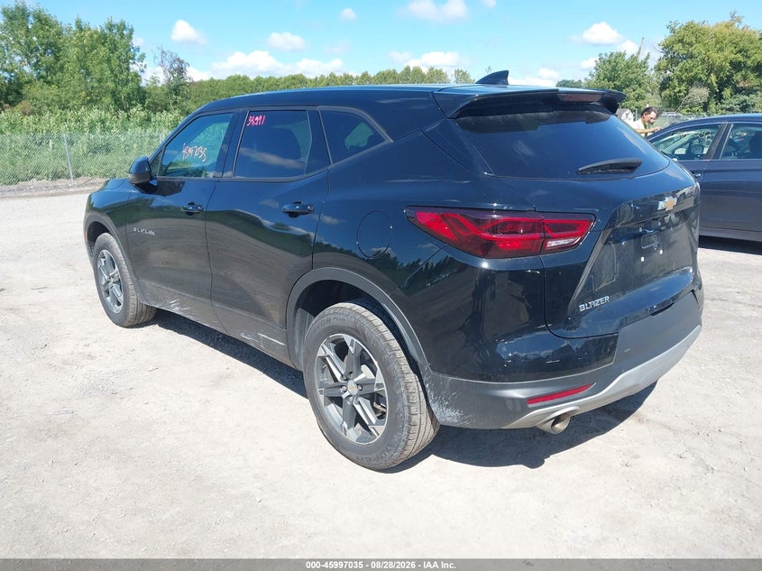 Vin: 3gnkbcr43ss144803, lot: 46496380, chevrolet blazer fwd 2lt 20253