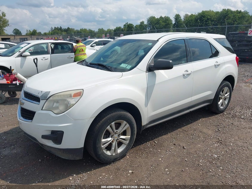 2014 Chevrolet Equinox, Неизвестно, IAAI, VIN 2GNFLEEK1E6110148 — фото 2