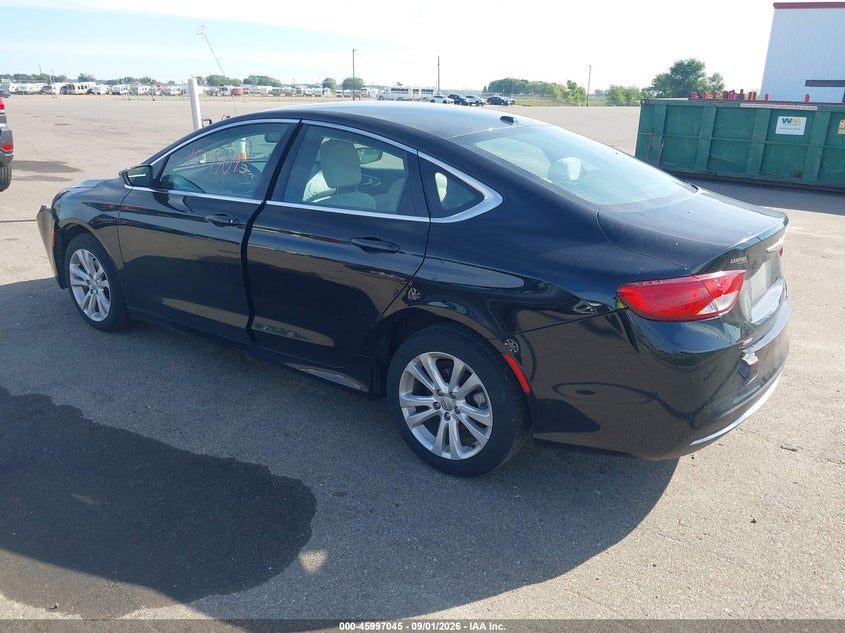 Vin: 1c3cccab7fn704914, lot: 46496390, chrysler 200 limited 20153