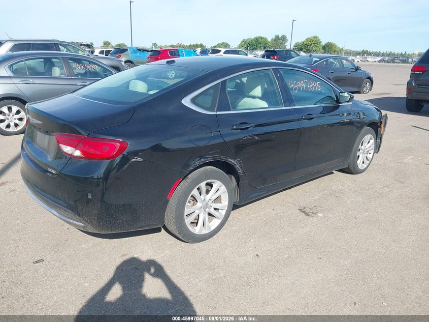 Vin: 1c3cccab7fn704914, lot: 46496390, chrysler 200 limited 20154