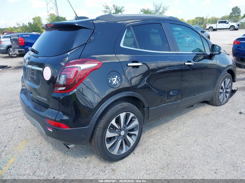 Vin: kl4cjcsm2kb731591, lot: 46496406, buick encore fwd essence 20194