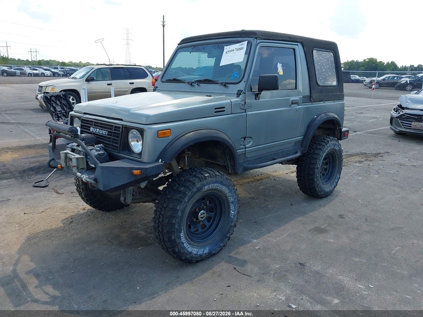 1988 SUZUKI SAMURAI CABRIO 1.3L I4 CRB C