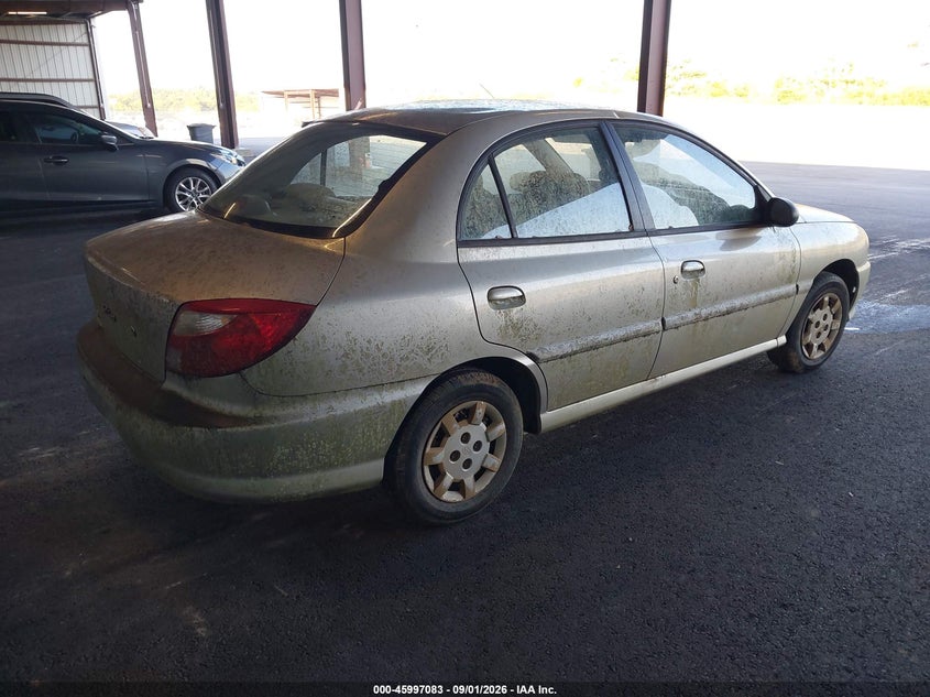 2001 KIA RIO auction photo 4