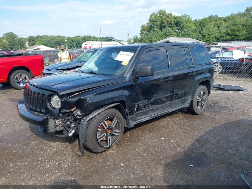 2016 Jeep Patriot High Altitude Edition, Удар спереду, IAAI, VIN 1C4NJPFA1GD561483 — фото 2