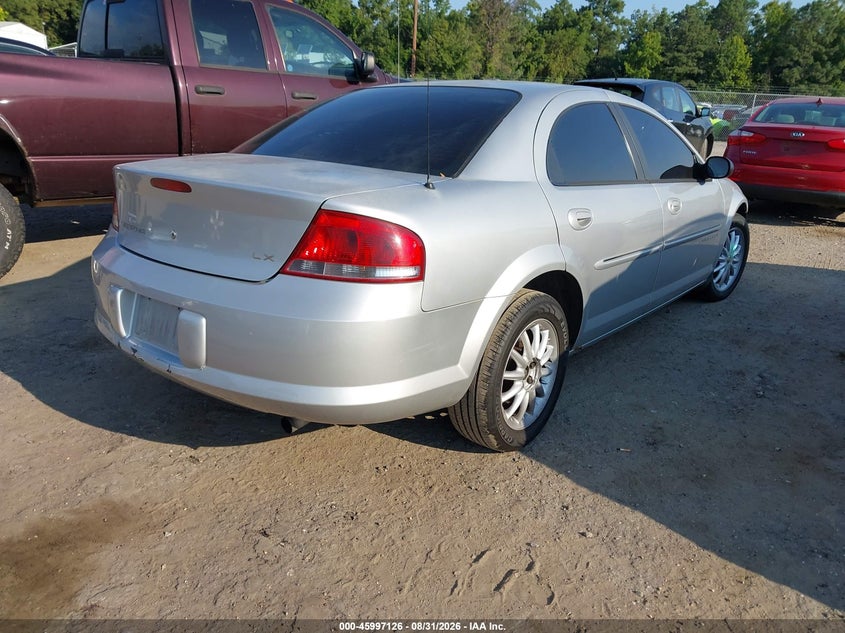 CHRYSLER SEBRING 2001 VIN 1C3EL46X21N525059