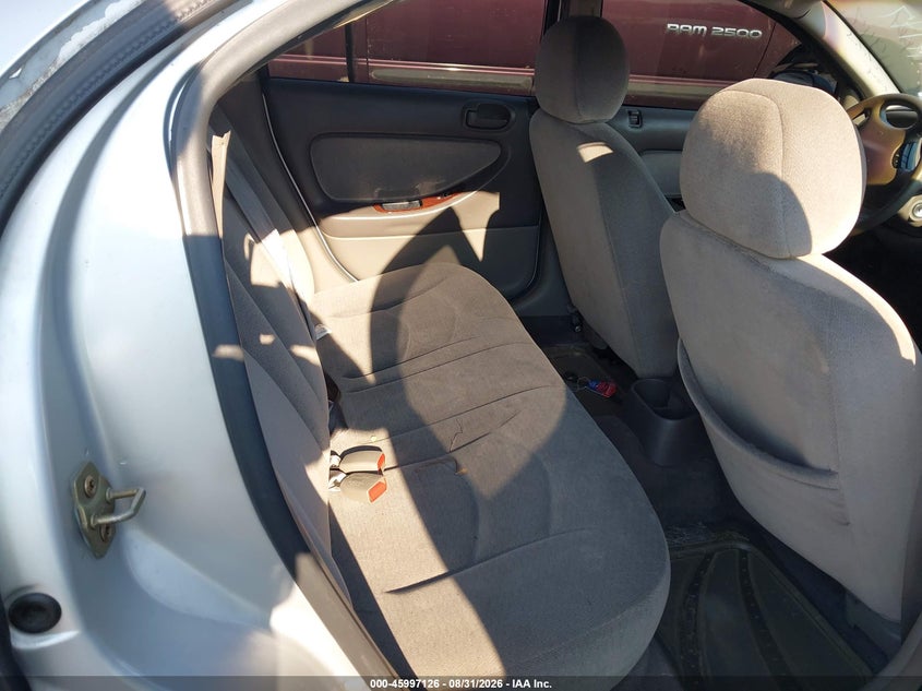 CHRYSLER SEBRING 2001 VIN 1C3EL46X21N525059