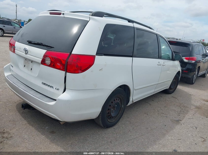 2007 TOYOTA SIENNA auction photo 4
