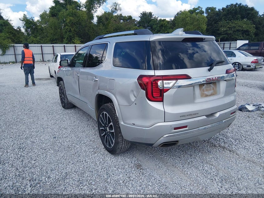 Vin: 1gkknpls6lz135701, lot: 46496505, gmc acadia fwd denali 20203