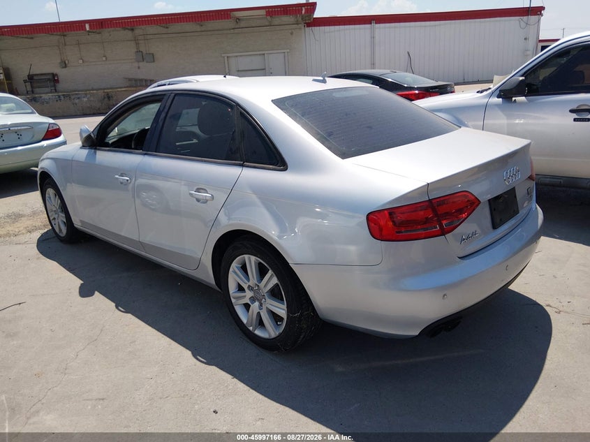 2011 AUDI A4 auction photo 3