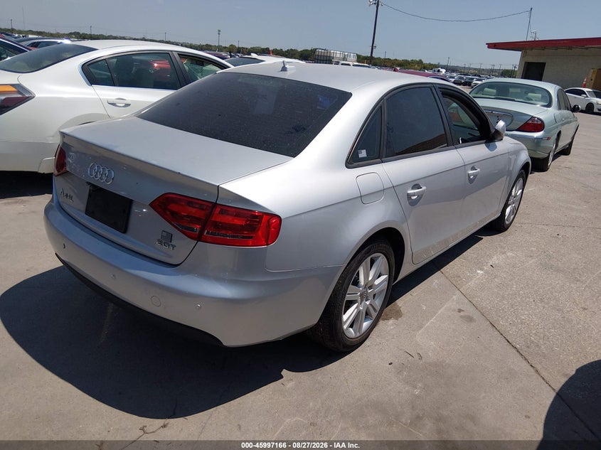2011 AUDI A4 auction photo 4