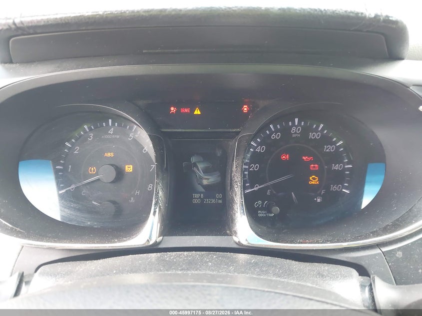 2013 TOYOTA AVALON auction photo 7