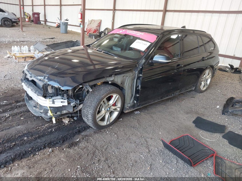 Vin: wba3k5c56ef776341, lot: 46496533, bmw 328d xdrive 20142