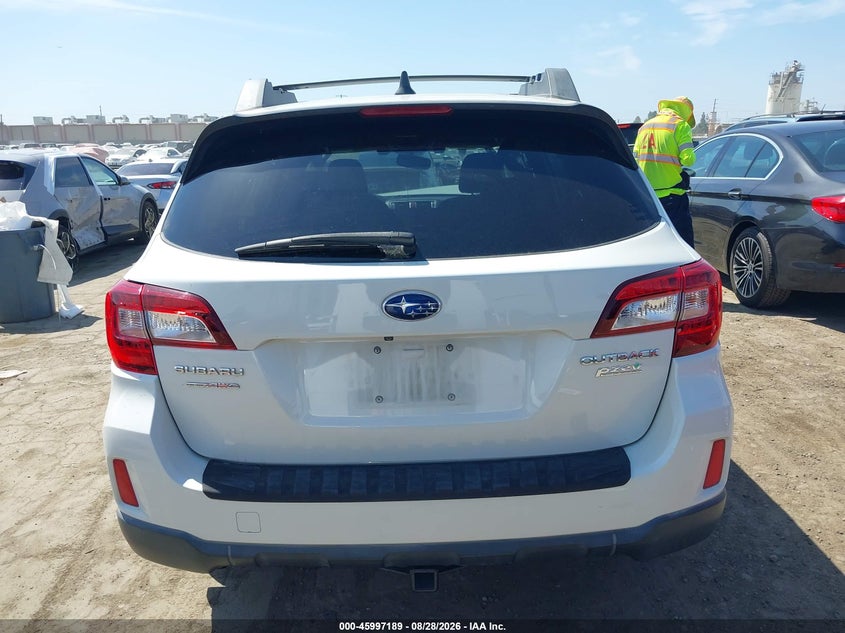 2016 SUBARU OUTBACK 2.5I PREMIUM · Фото 17