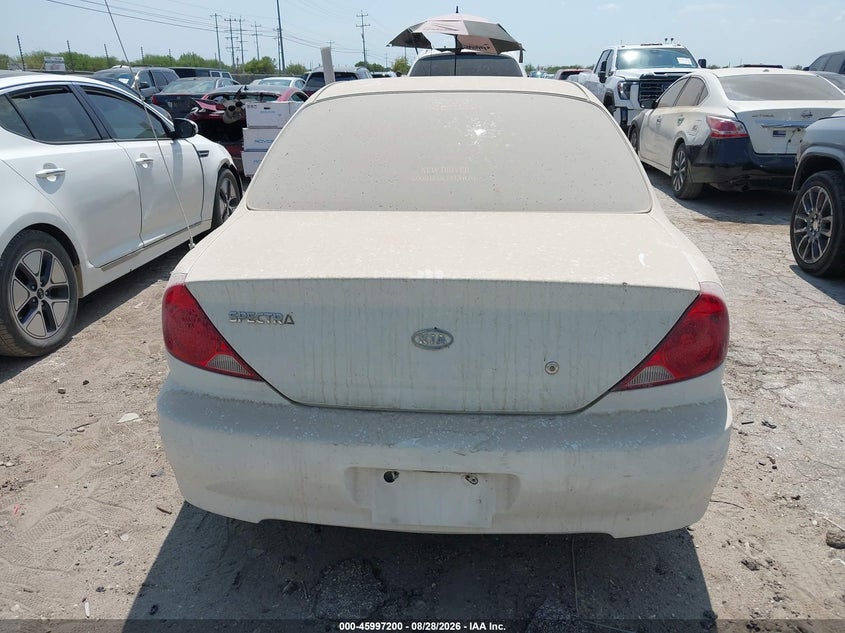 KIA SPECTRA 2003 VIN KNAFB121535242335