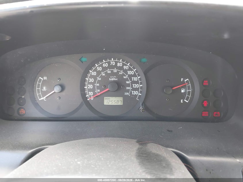 KIA SPECTRA 2003 VIN KNAFB121535242335