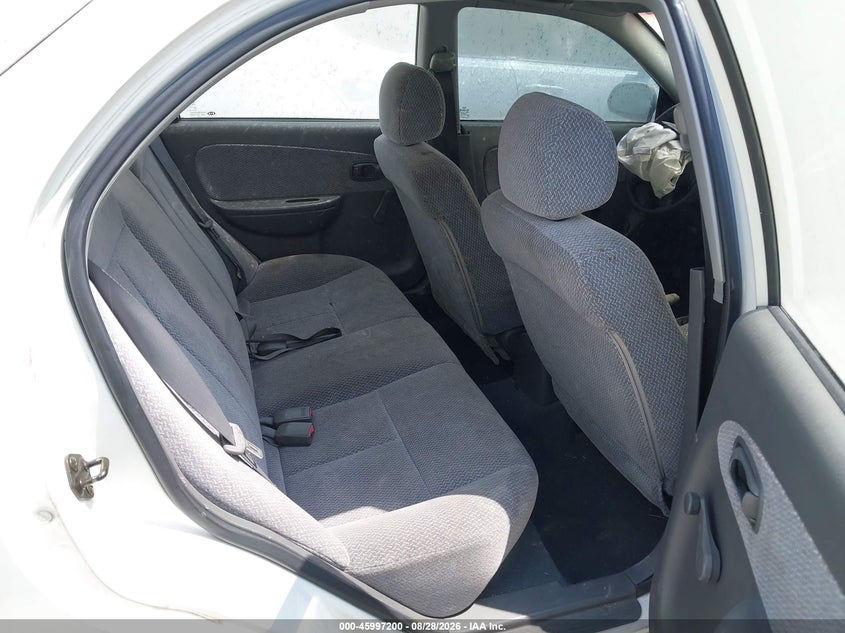 KIA SPECTRA 2003 VIN KNAFB121535242335