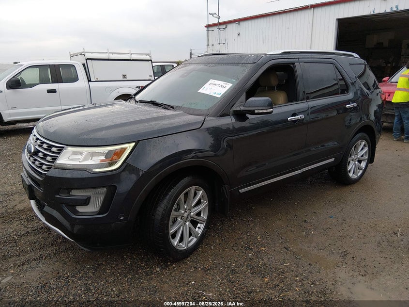 2017 Ford Explorer, Оба бока, IAAI, VIN 1FM5K8F83HGE13024 — фото 2