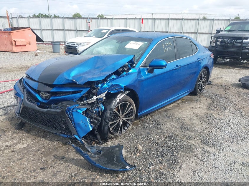 2018 Toyota Camry Se, Удар спереди, IAAI, VIN 4T1B11HK1JU033306 — фото 2