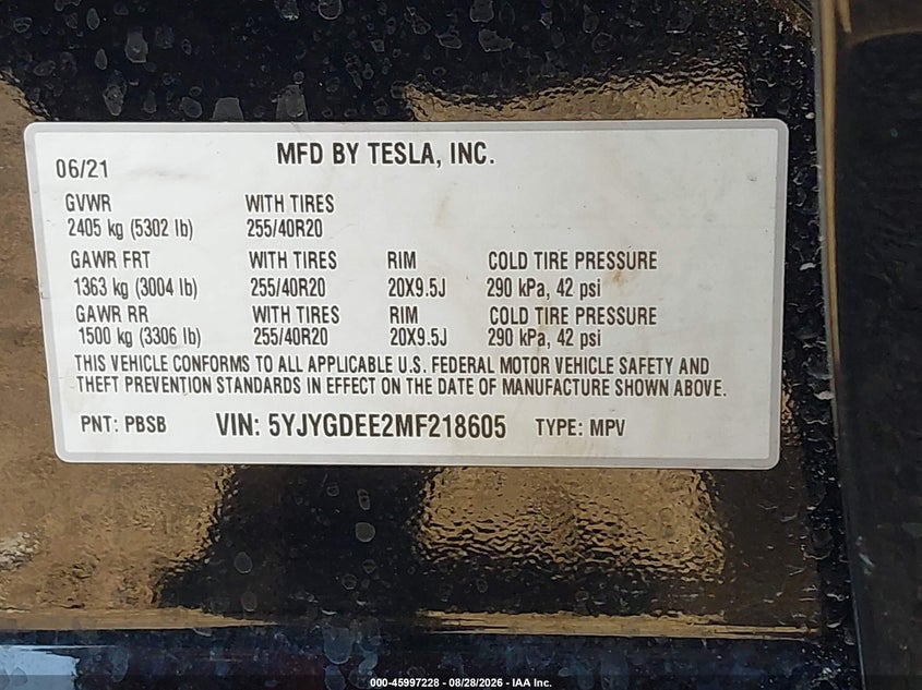 TESLA MODEL Y - zdjęcie 9