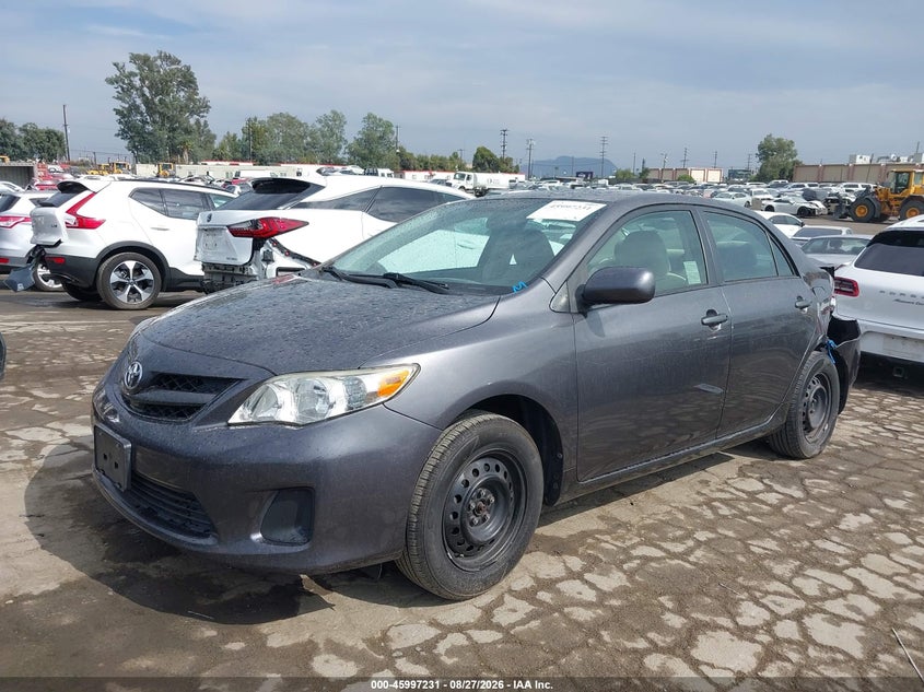2011 Toyota Corolla, Левый зад, IAAI, VIN JTDBU4EE6BJ108256 — фото 2