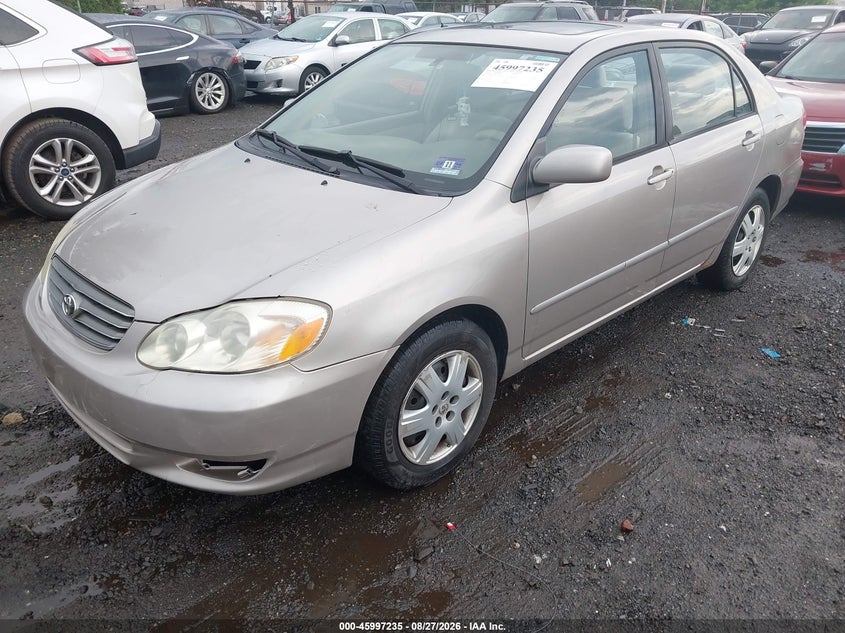 2003 Toyota Corolla, Normal Wear & Tear, IAAI, VIN 2T1BR32E53C072234 — photo 2
