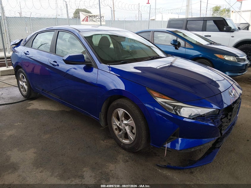 2023 Hyundai Elantra Se, Rear, IAAI, VIN KMHLL4AG0PU633166