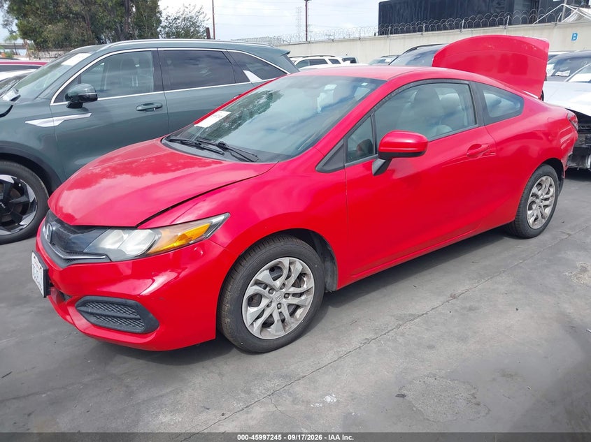 Vin: 2hgfg3b52eh525095, lot: 46496590, honda civic lx 20142