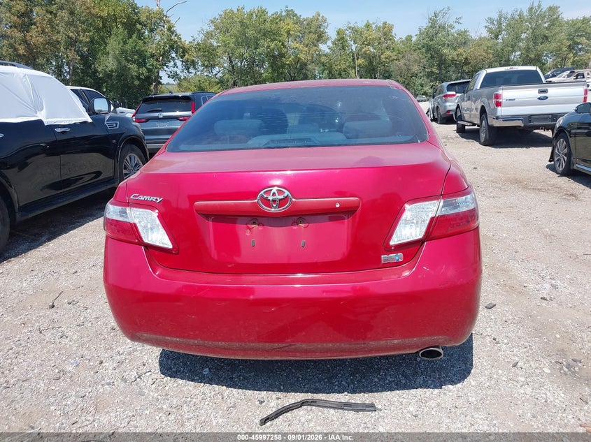 TOYOTA CAMRY HYBRID 2007 VIN 4T1BB46K97U001679