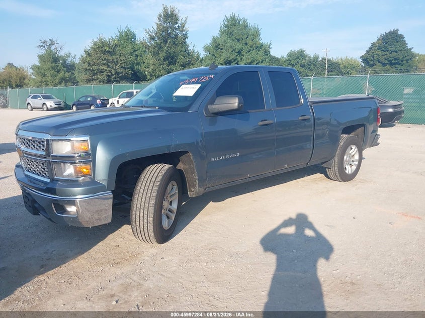 Vin: 1gcrcreh2ez296448, lot: 46496629, chevrolet silverado 1500 lt 20142