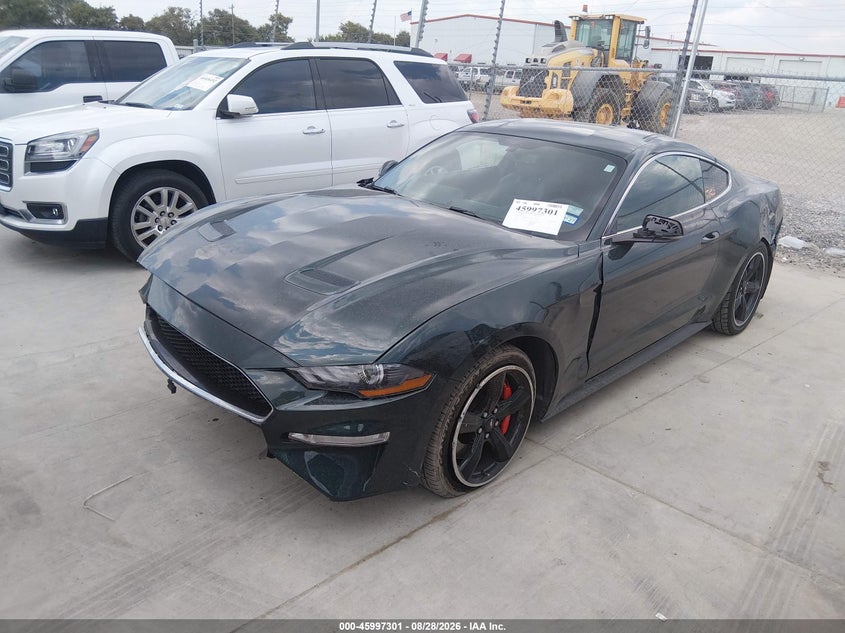 2019 Ford Mustang, Left & Right Side, IAAI, VIN 1FA6P8K08K5501747 — photo 2