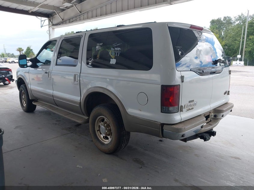 2001 FORD EXCURSION auction photo 3