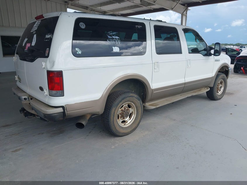 2001 FORD EXCURSION auction photo 4
