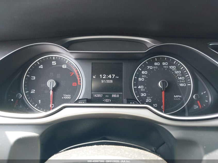 2013 AUDI A4 auction photo 7