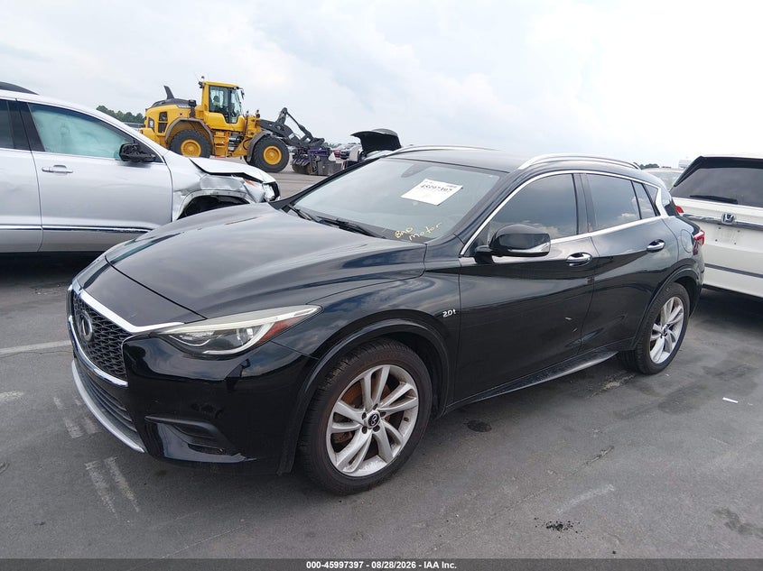 Vin: sjkch5cp2ka010471, lot: 46496742, infiniti qx30 luxe 20192