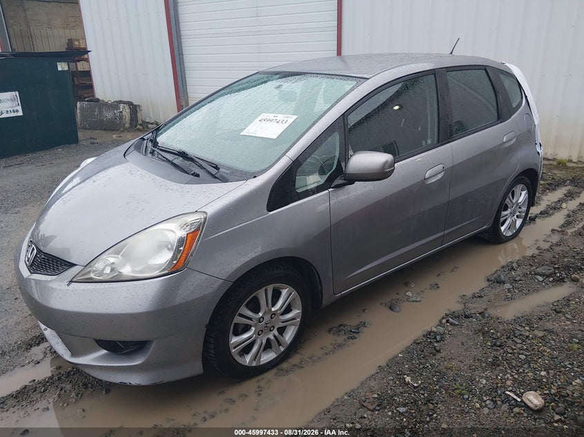 2009 Honda Fit, Удар сзади, IAAI, VIN JHMGE874X9S059077 — фото 2
