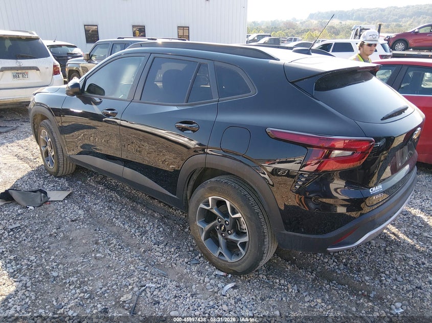 Vin: kl77lhep2sc107625, lot: 46496783, chevrolet trax fwd lt 20253