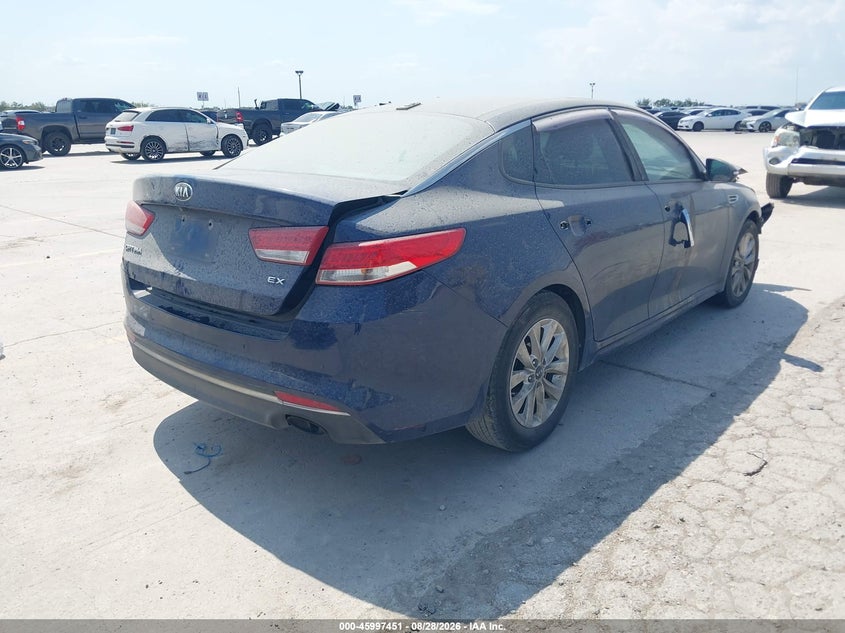 Vin: 5xxgu4l37gg028127, lot: 46496796, kia optima ex 20164