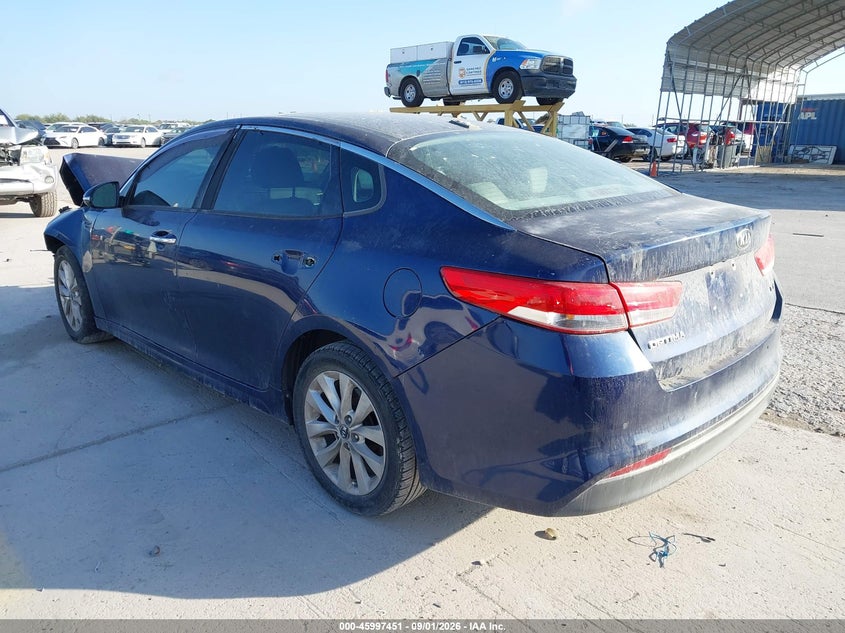 Vin: 5xxgu4l37gg028127, lot: 46496796, kia optima ex 20163