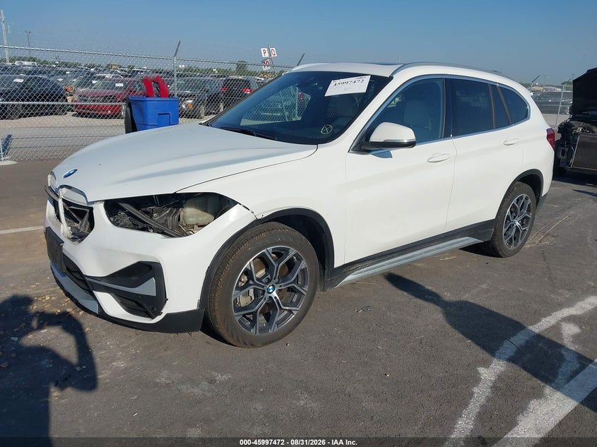 Vin: wbxjg9c07m5u31088, lot: 46496817, bmw x1 xdrive28i 20212