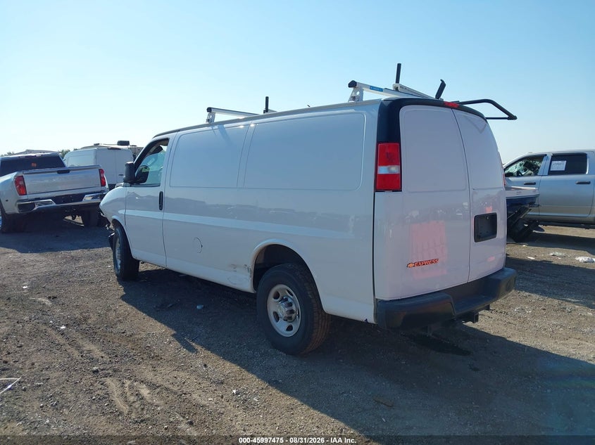 Vin: 1gcwgafp2p1180263, lot: 46496820, chevrolet express cargo rwd 2500 regular wheelbase wt 20233