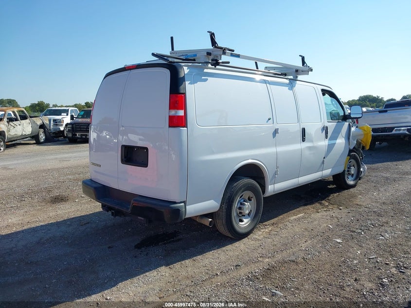 Vin: 1gcwgafp2p1180263, lot: 46496820, chevrolet express cargo rwd 2500 regular wheelbase wt 20234