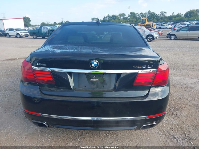 BMW 750LI 2013 VIN WBAYF8C56DDE59362