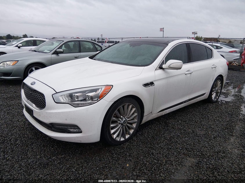 Vin: knalw4d42f6017644, lot: 46496858, kia k900 luxury 20152