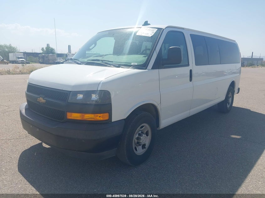 Vin: 1gazgnfg1k1326299, lot: 46496884, chevrolet express 3500 ls 20192