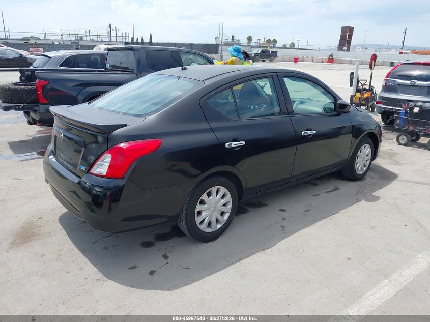 2016 NISSAN VERSA SEDAN 1.6L I-4 DOHC, VVT, REGULAR , 109HP