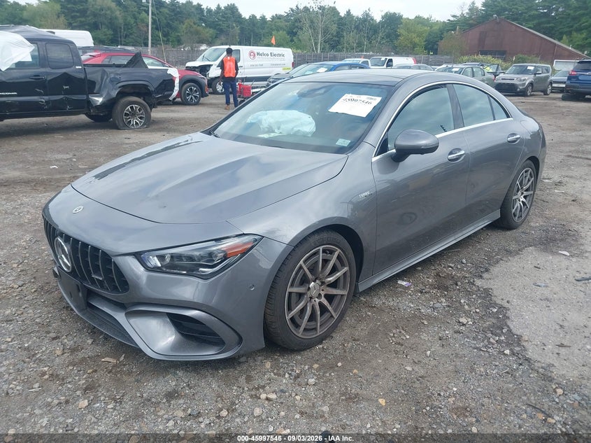 Vin: w1k5j5db2nn262016, lot: 46496891, mercedes-benz amg cla 45 4matic 20222