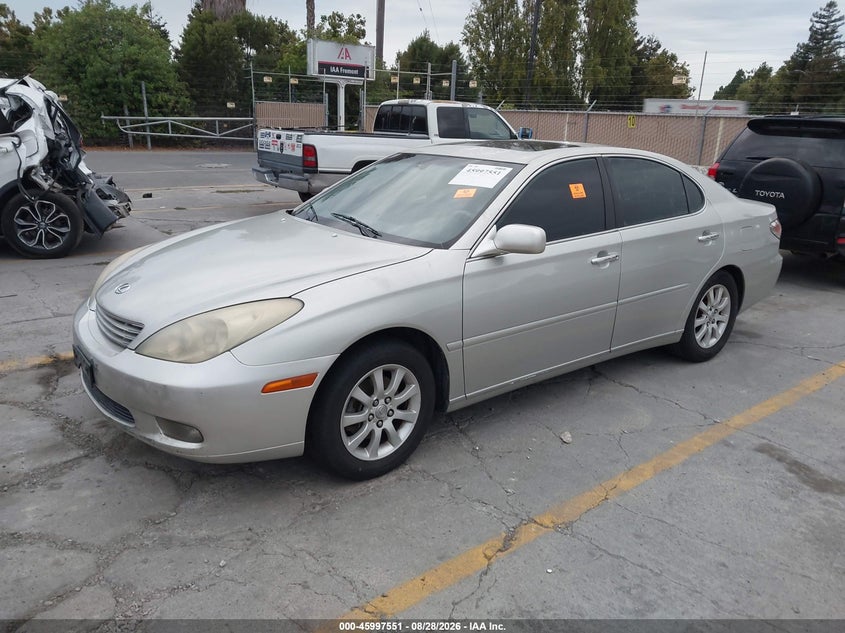 LEXUS ES 330 2004 VIN JTHBA30G245010542