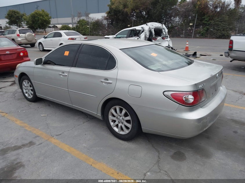 LEXUS ES 330 2004 VIN JTHBA30G245010542