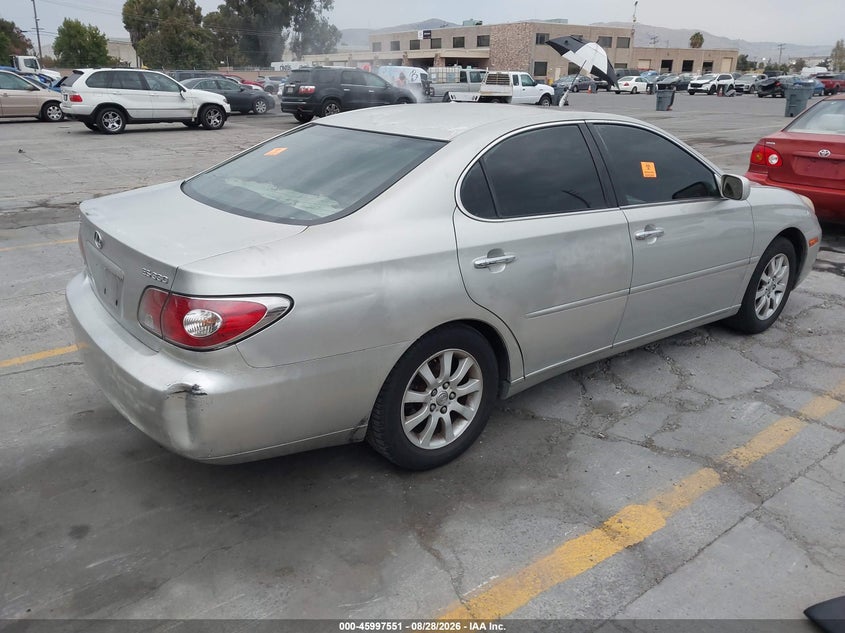 LEXUS ES 330 2004 VIN JTHBA30G245010542