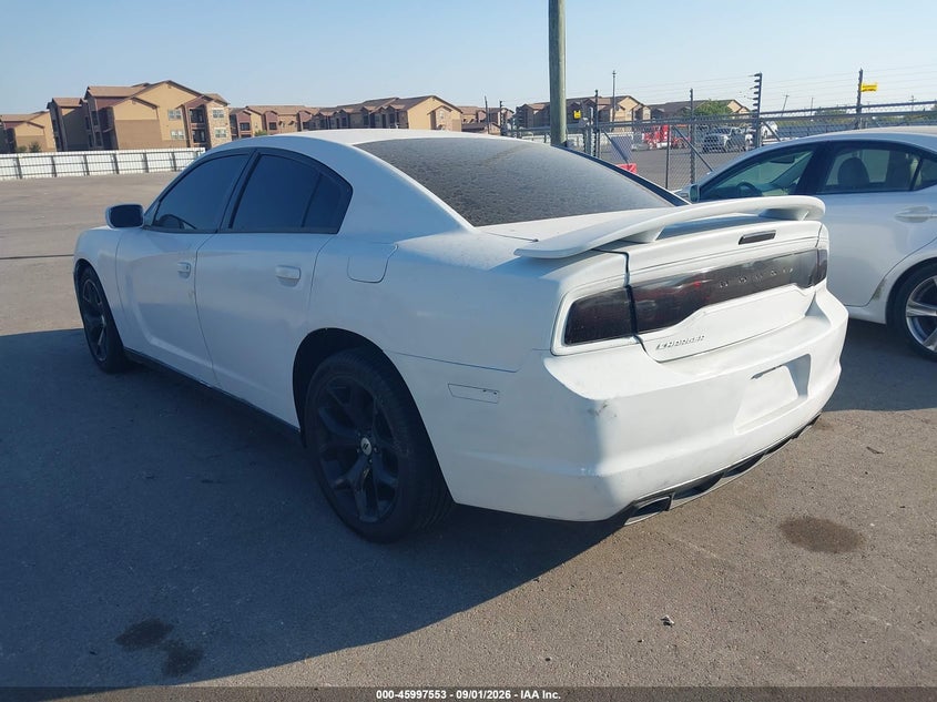 2013 DODGE CHARGER auction photo 3